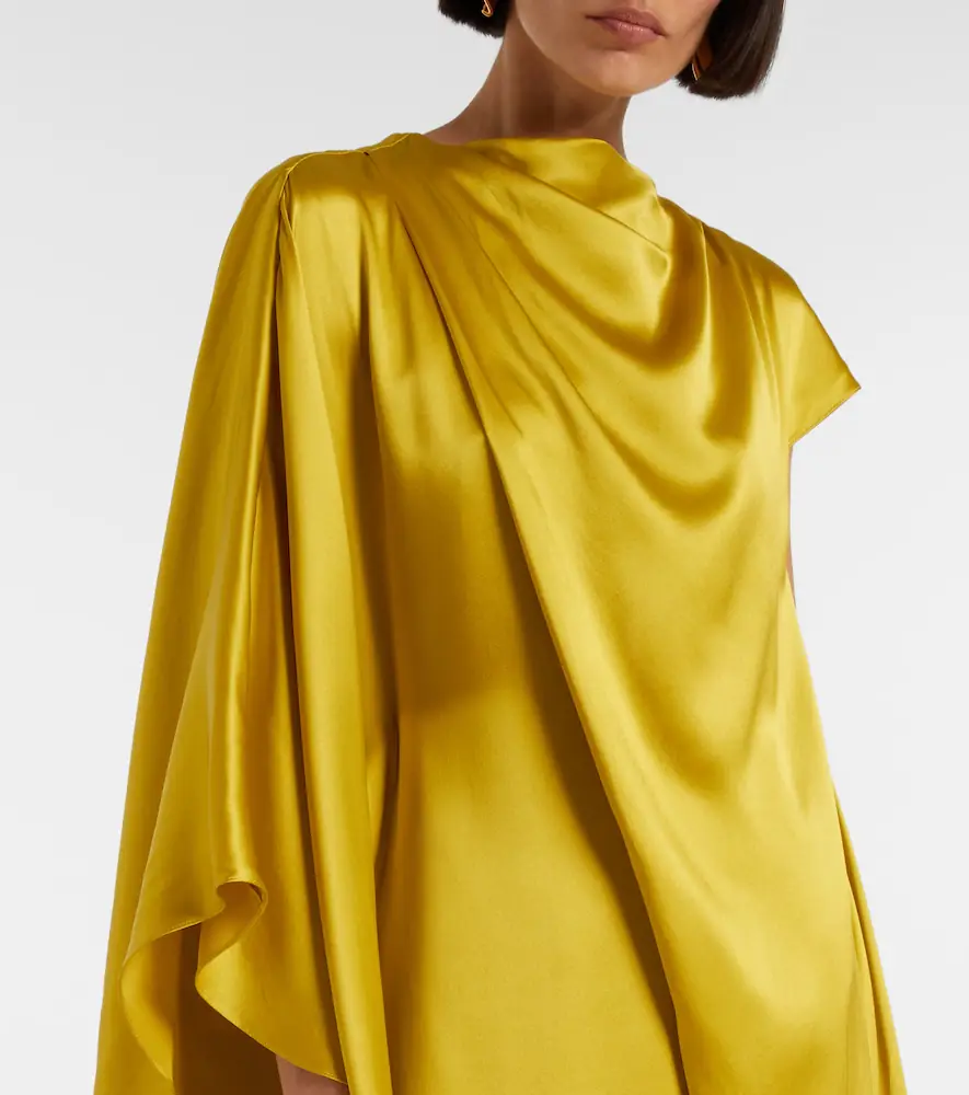 Roksanda Hiba caped silk gown | Thumbnail 2 Roksanda Hiba caped silk gown | Thumbnail 2