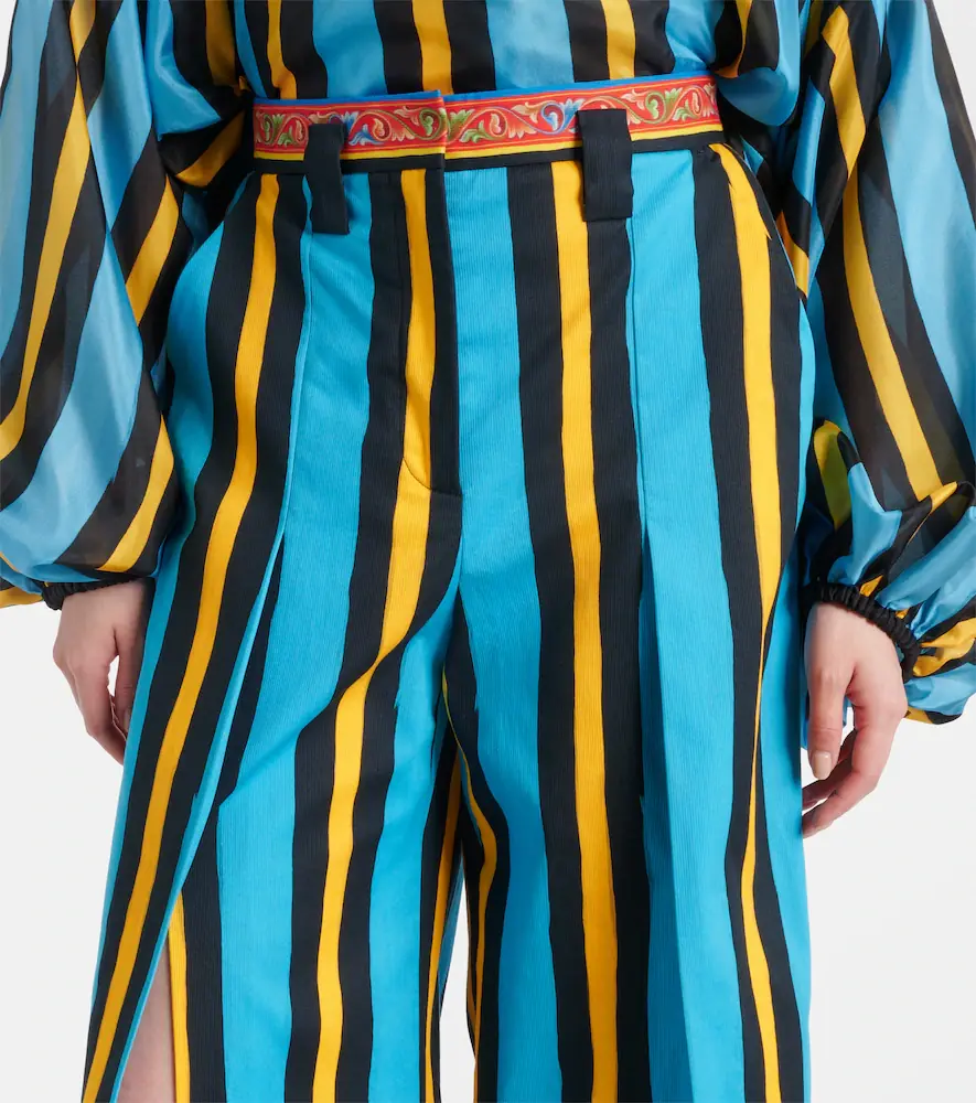 Dolce & Gabbana Striped wide-leg pants | Thumbnail 2