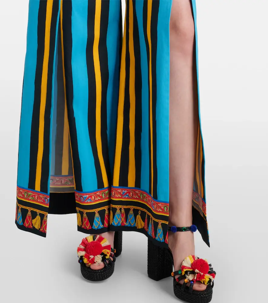 Dolce & Gabbana Striped wide-leg pants | Thumbnail 3