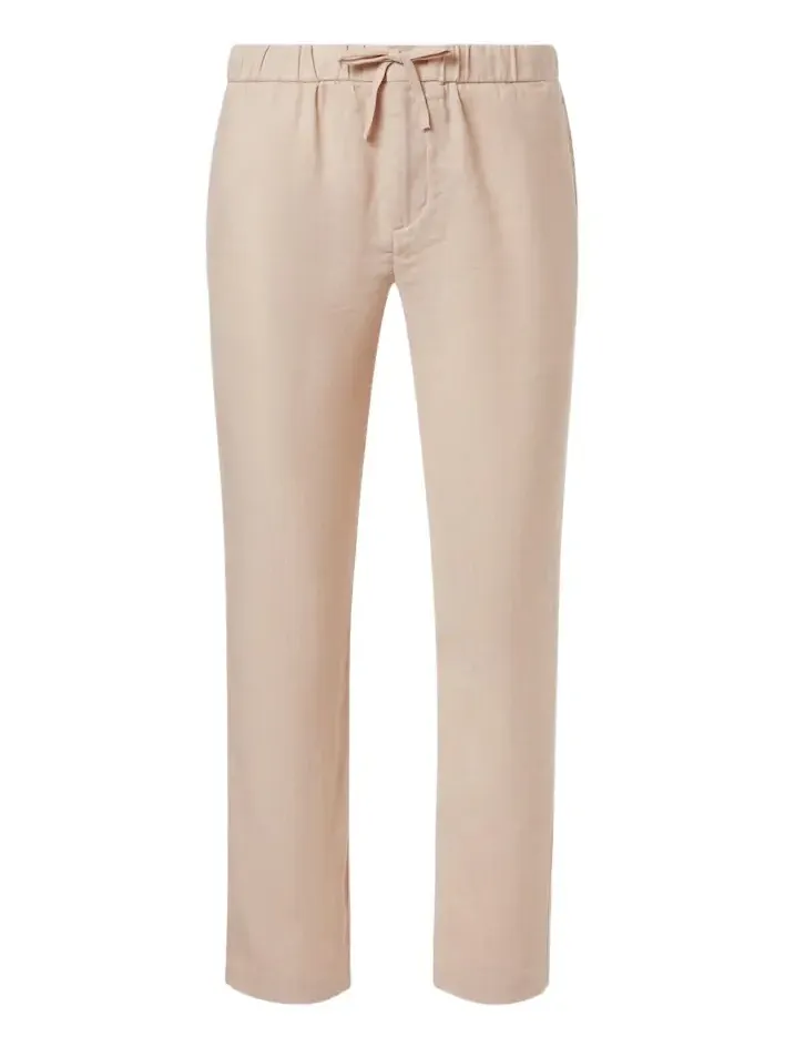 Oscar linen and cotton straight pants Oscar linen and cotton straight pants