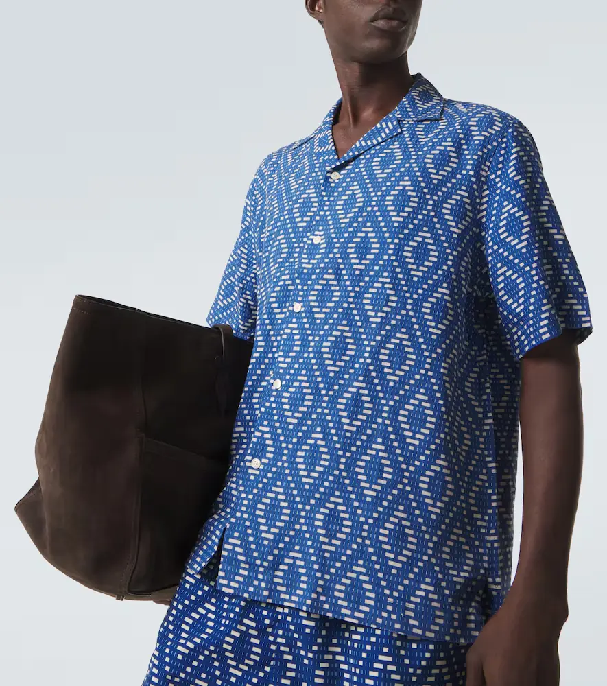 Frescobol Carioca Roberto printed linen shirt | Thumbnail 4 Frescobol Carioca Roberto printed linen shirt | Thumbnail 4