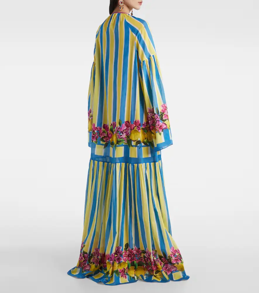 Dolce & Gabbana Striped cotton kaftan | Thumbnail 3