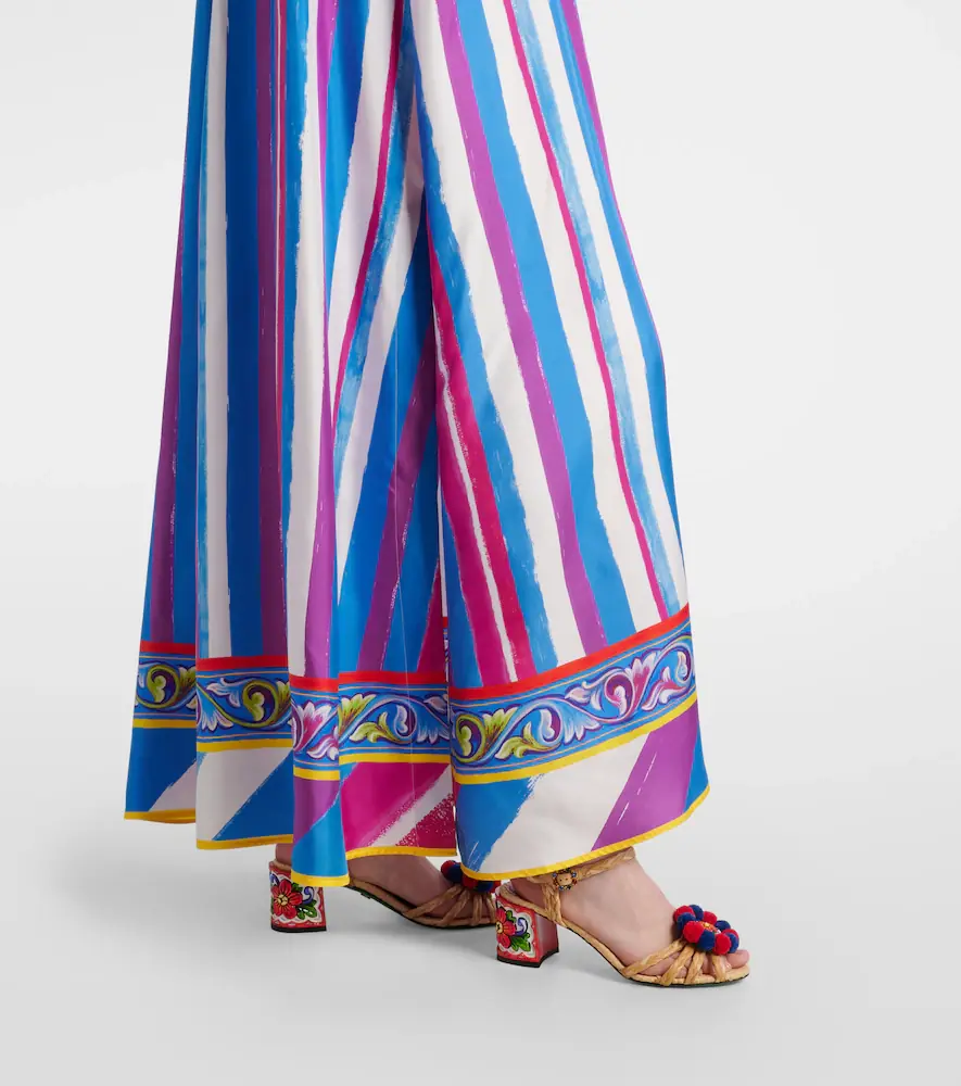 Dolce & Gabbana Striped silk kaftan | Thumbnail 6 Dolce & Gabbana Striped silk kaftan | Thumbnail 6