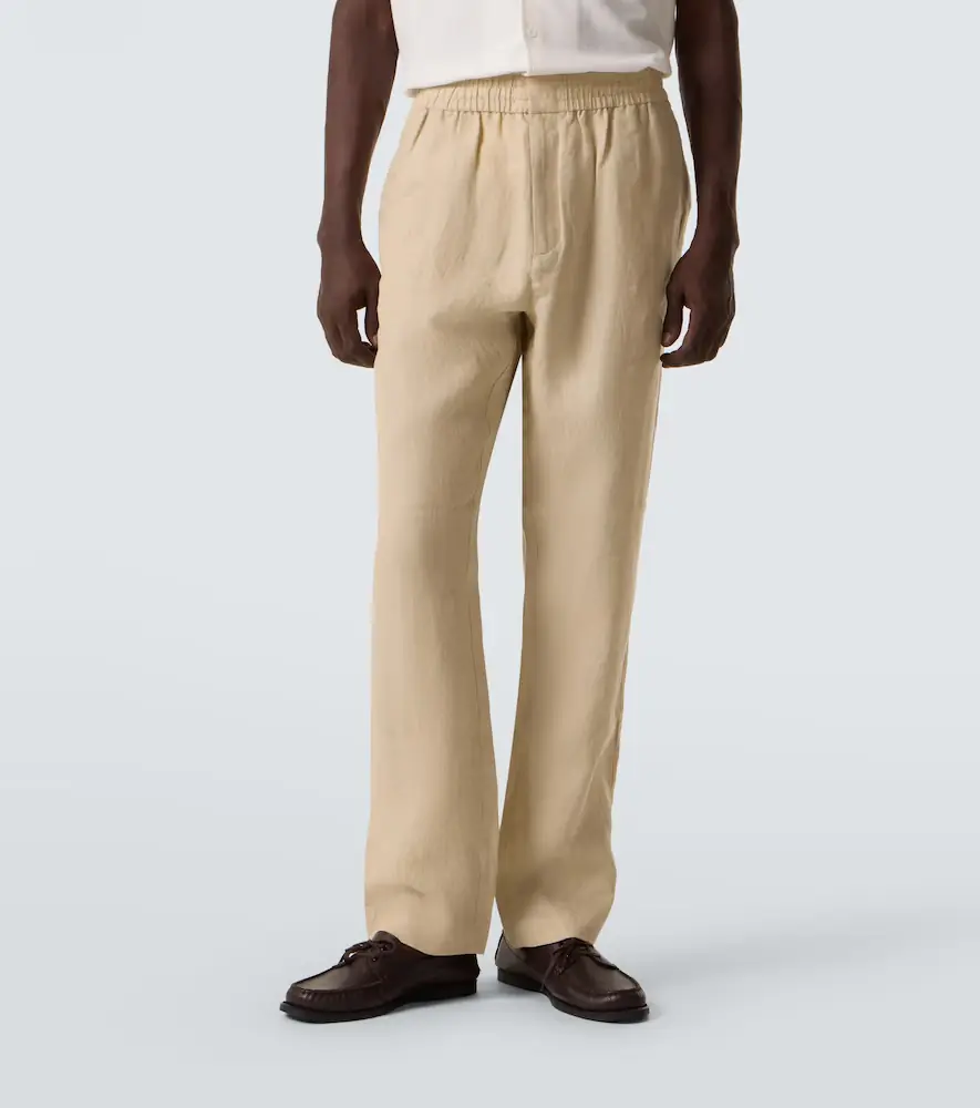 Sunspel Linen straight pants | Thumbnail 2 Sunspel Linen straight pants | Thumbnail 2