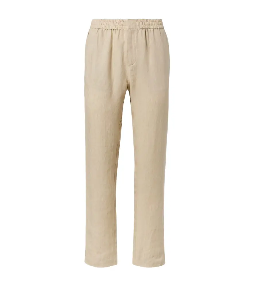 Sunspel Linen straight pants