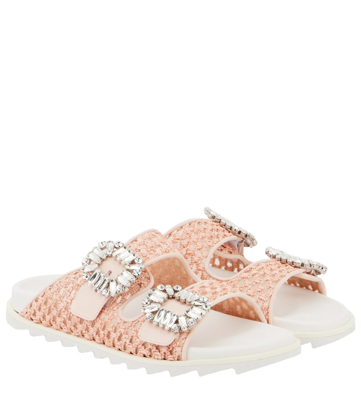 Slidy Viv crystal-embellished sandals Slidy Viv crystal-embellished sandals