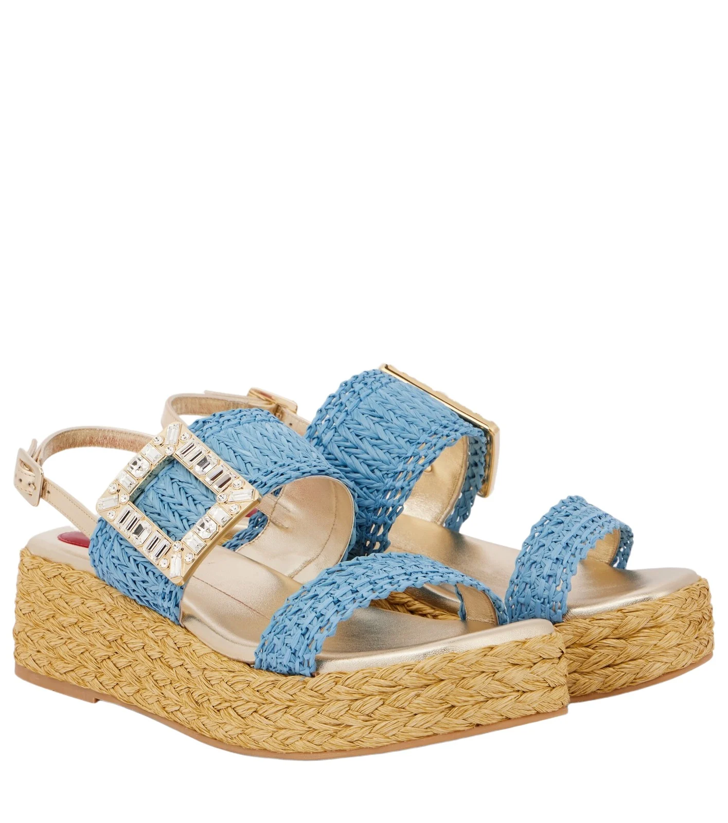 Espa 60 raffia platform slingback sandals Espa 60 raffia platform slingback sandals