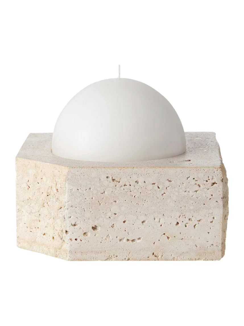 LOUISE ROE Gallery Object Low candle