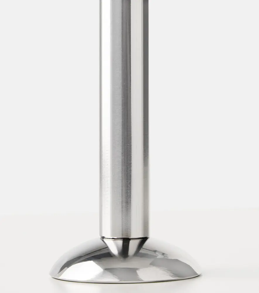 LOUISE ROE Champagne Low stainless steel candle holder | Thumbnail 3