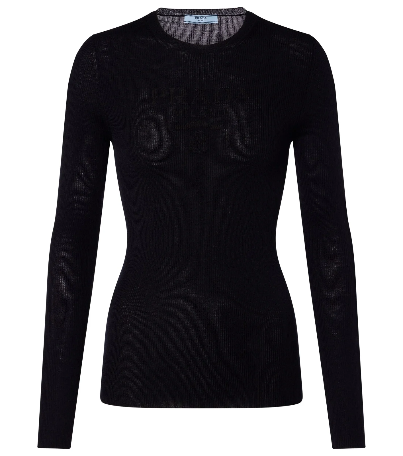 Wool and silk-blend sweater