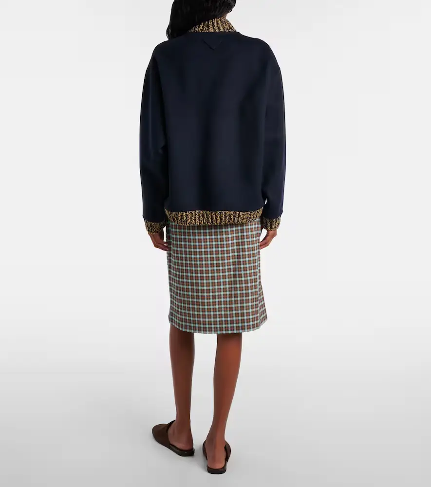 Prada Wool and cashmere cardigan | Thumbnail 2 Prada Wool and cashmere cardigan | Thumbnail 2