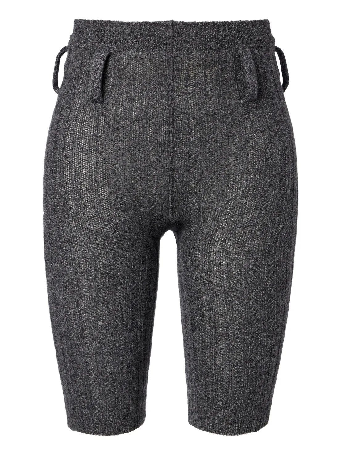 Knitted wool and cashmere shorts Knitted wool and cashmere shorts