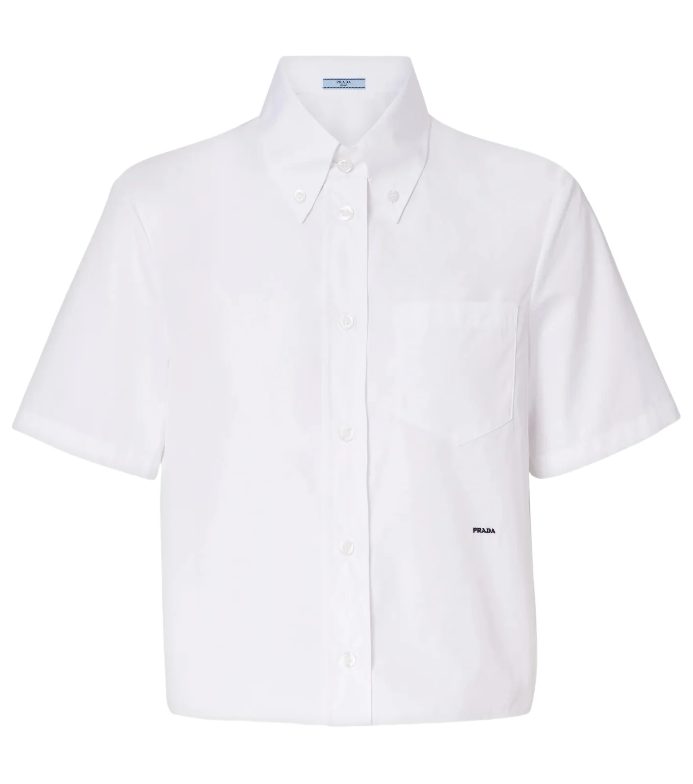 Logo cotton poplin shirt Logo cotton poplin shirt