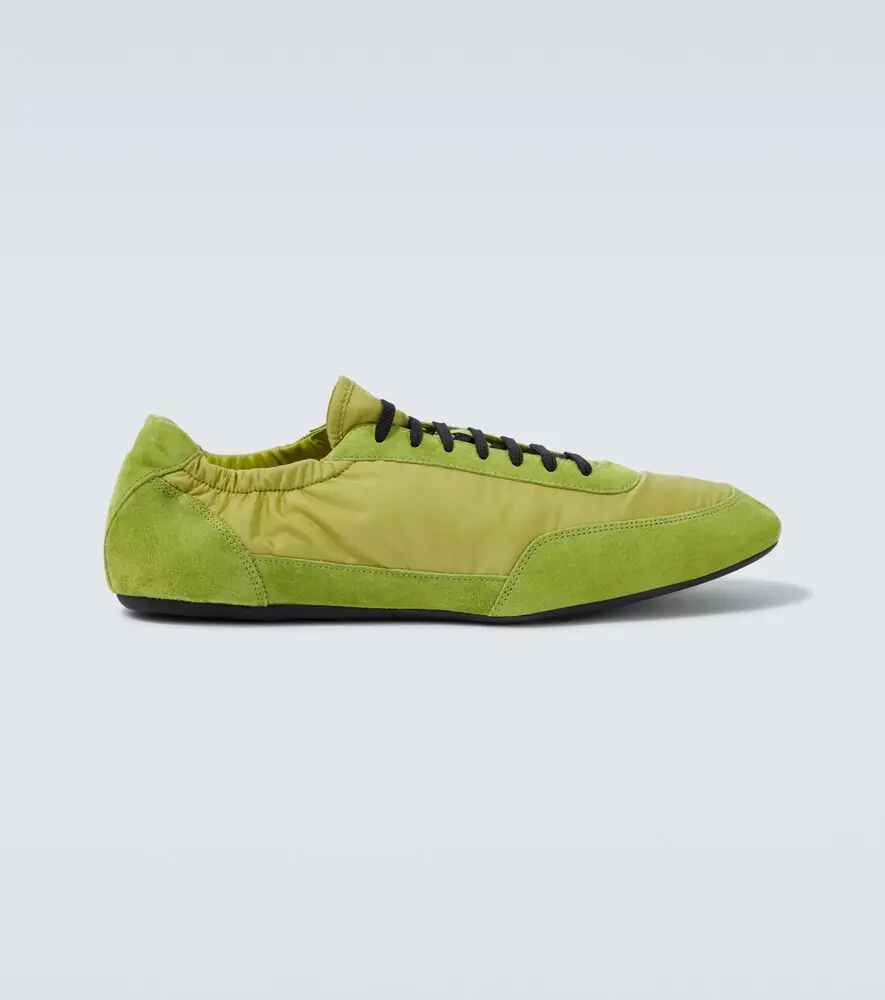 Prada Collapse Re-Nylon and suede sneakers | Thumbnail 2 Prada Collapse Re-Nylon and suede sneakers | Thumbnail 2