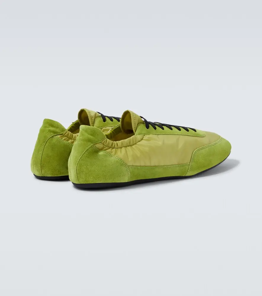 Prada Collapse Re-Nylon and suede sneakers | Thumbnail 3 Prada Collapse Re-Nylon and suede sneakers | Thumbnail 3