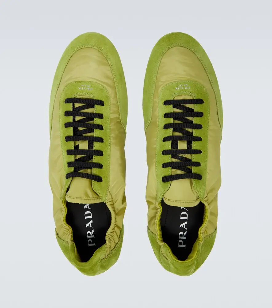 Prada Collapse Re-Nylon and suede sneakers | Thumbnail 5 Prada Collapse Re-Nylon and suede sneakers | Thumbnail 5