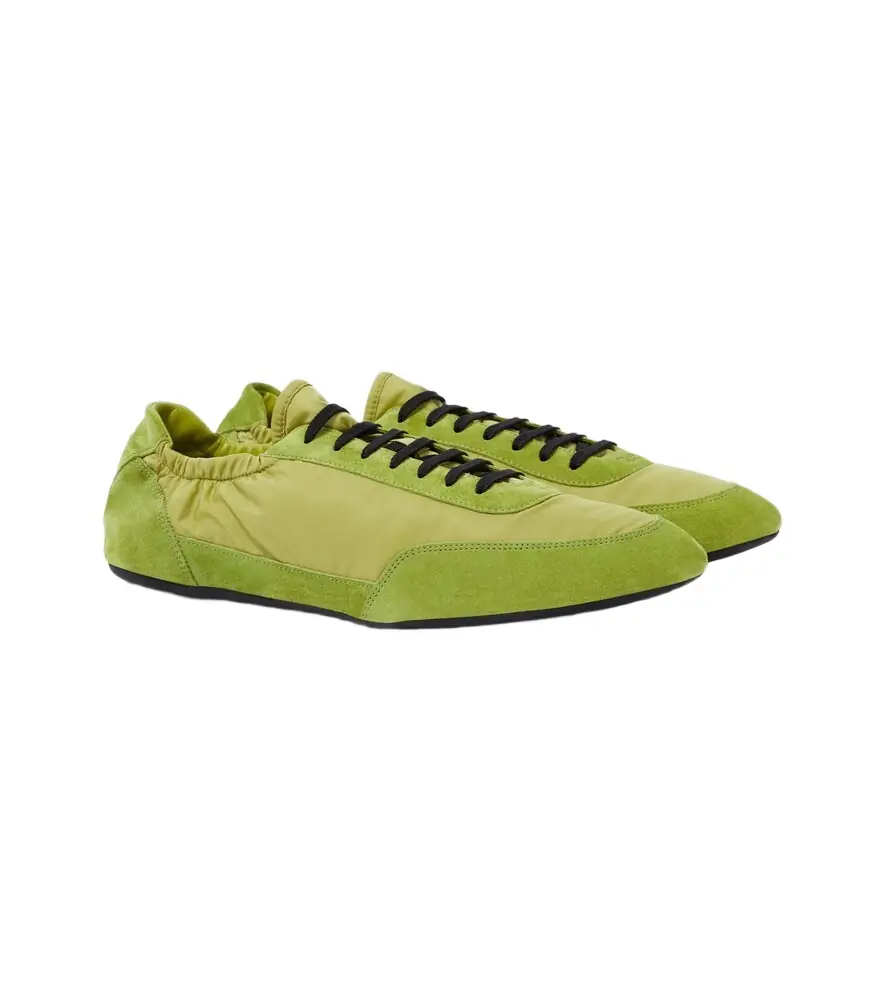 Collapse Re-Nylon and suede sneakers Collapse Re-Nylon and suede sneakers