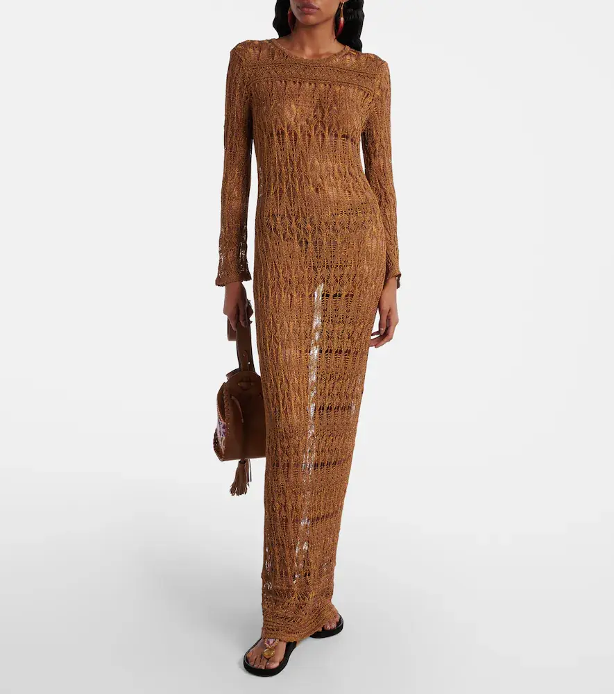 Isabel Marant Paloma sheer maxi dress | Thumbnail 2 Isabel Marant Paloma sheer maxi dress | Thumbnail 2