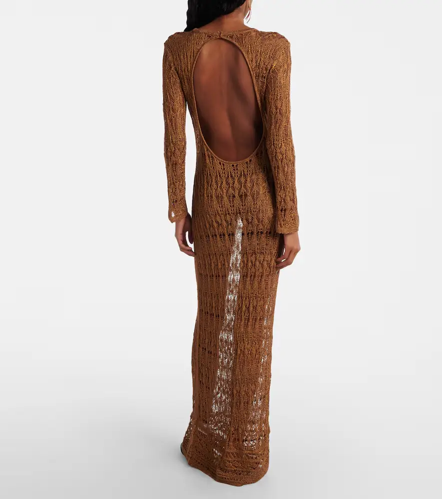 Isabel Marant Paloma sheer maxi dress | Thumbnail 3 Isabel Marant Paloma sheer maxi dress | Thumbnail 3