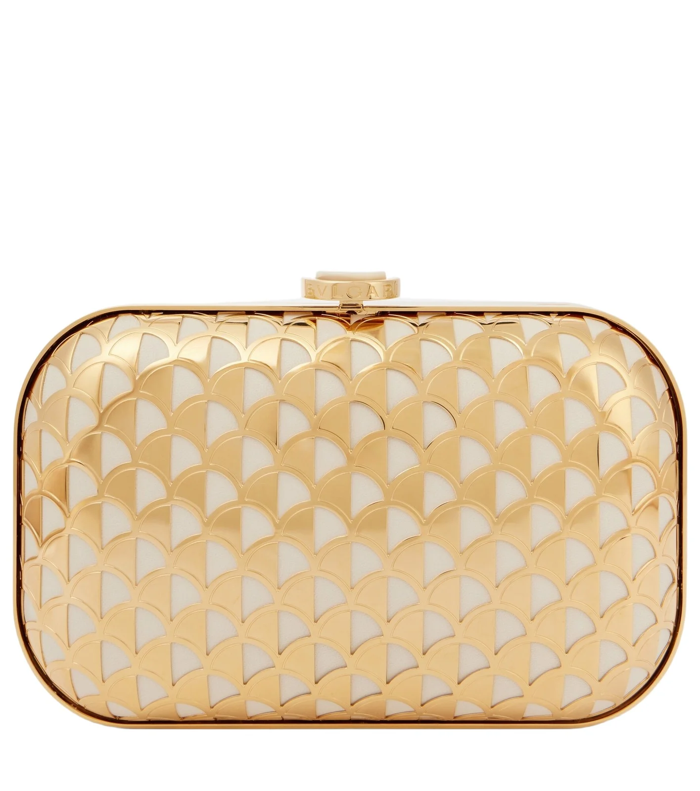 BVLGARI Calla gold-plated clutch