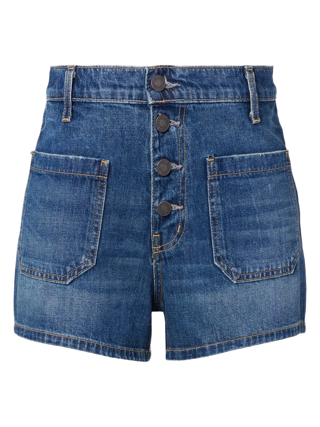 Harley high-rise denim shorts Harley high-rise denim shorts
