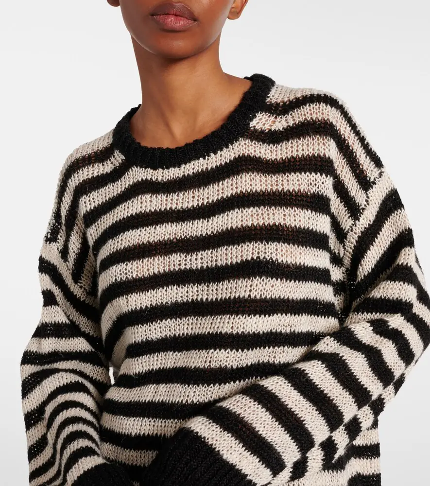 RÓHE Róhe Striped linen-blend sweater | Thumbnail 4