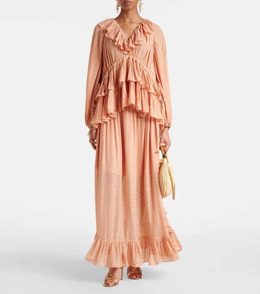 Zimmermann Rhiannon frilled maxi skirt | Thumbnail 2 Zimmermann Rhiannon frilled maxi skirt | Thumbnail 2