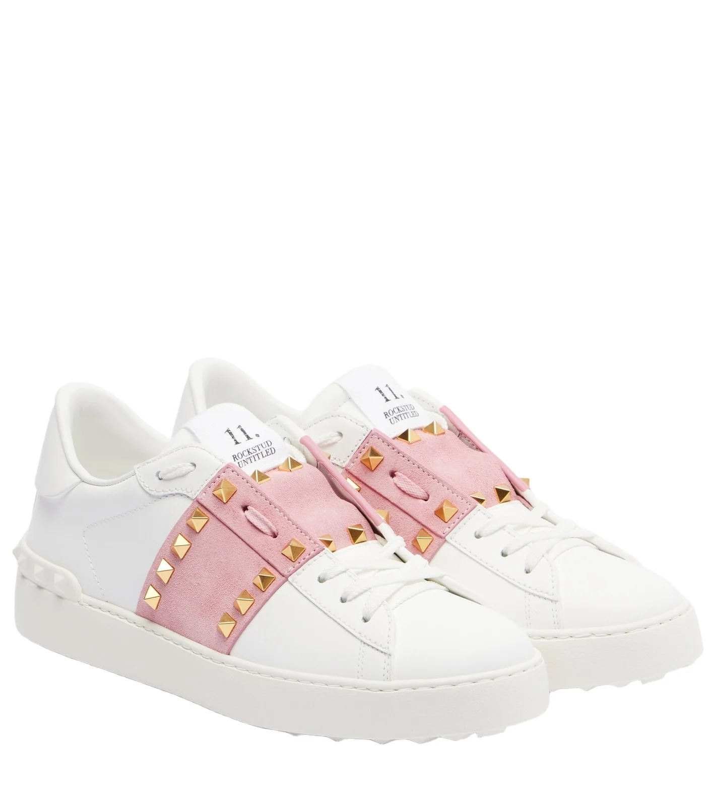 Rockstud Untitled leather sneakers