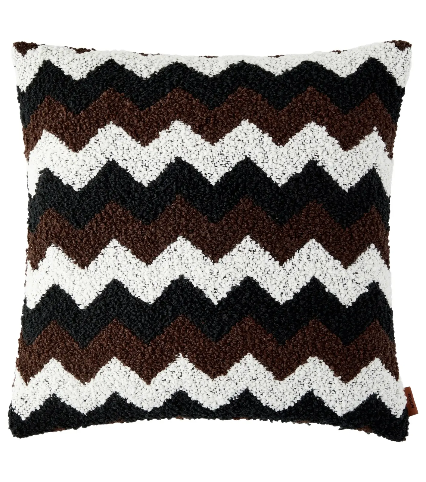 Missoni Riccio Zigzag bouclé cushion