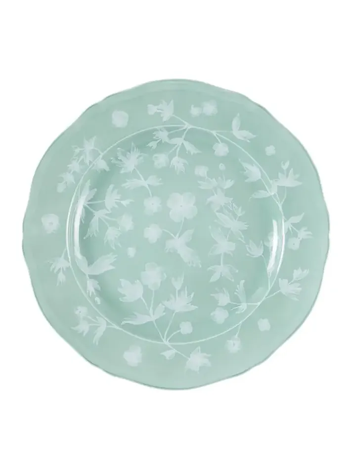 Cabana x Ginori 1735 porcelain dessert plate