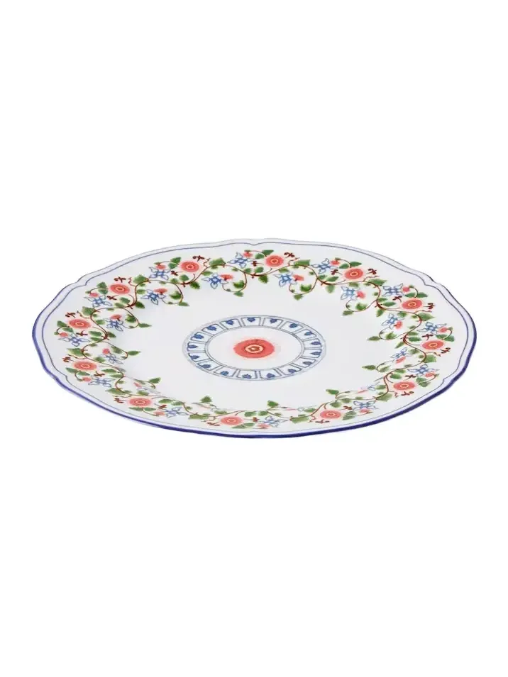 Cabana x Ginori 1735 Martina floral porcelain charger plate