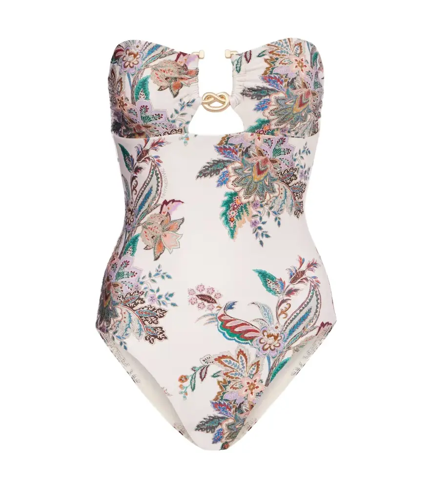 Zimmermann Rhiannon paisley swimsuit | Image 1 Zimmermann Rhiannon paisley swimsuit | Image 1