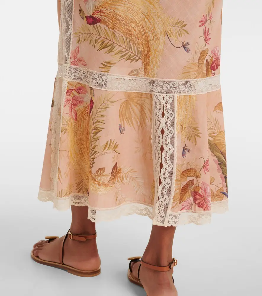 Zimmermann Ascension floral cotton midi dress | Thumbnail 2