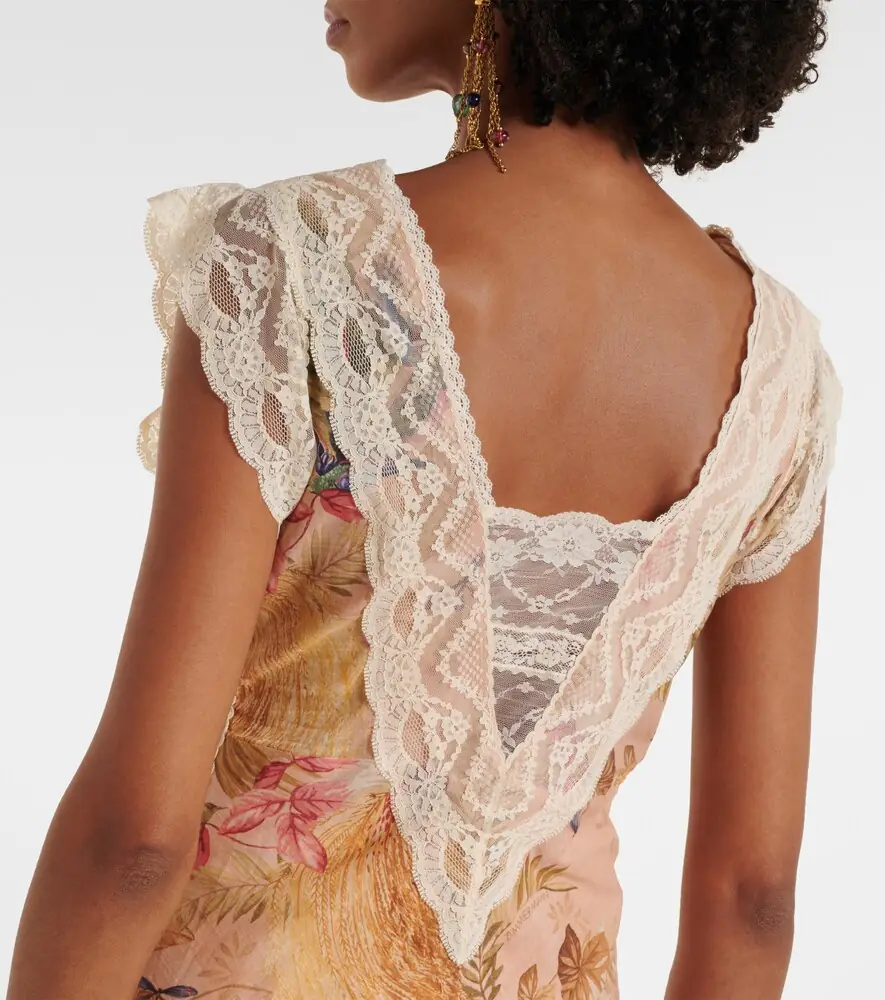 Zimmermann Ascension floral cotton midi dress | Thumbnail 5