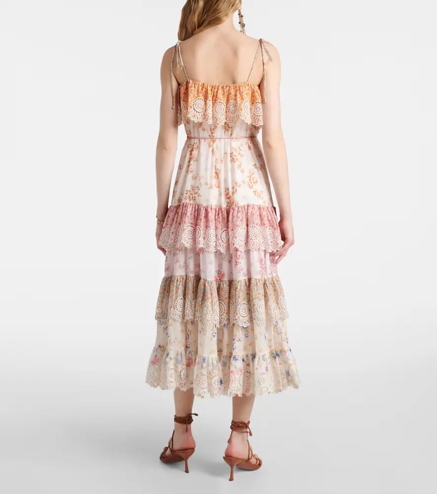 Zimmermann Lucky tiered cotton maxi dress | Thumbnail 3 Zimmermann Lucky tiered cotton maxi dress | Thumbnail 3