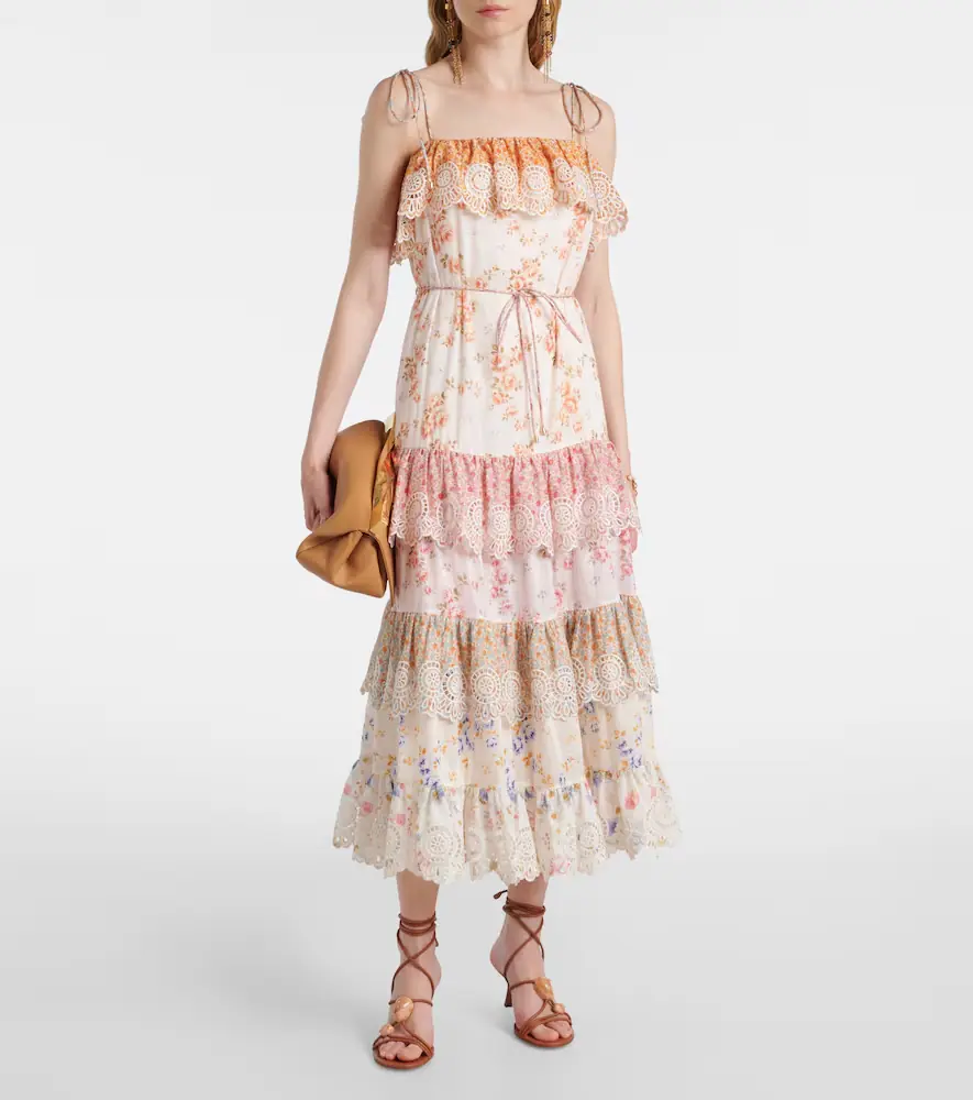 Zimmermann Lucky tiered cotton maxi dress | Thumbnail 4 Zimmermann Lucky tiered cotton maxi dress | Thumbnail 4