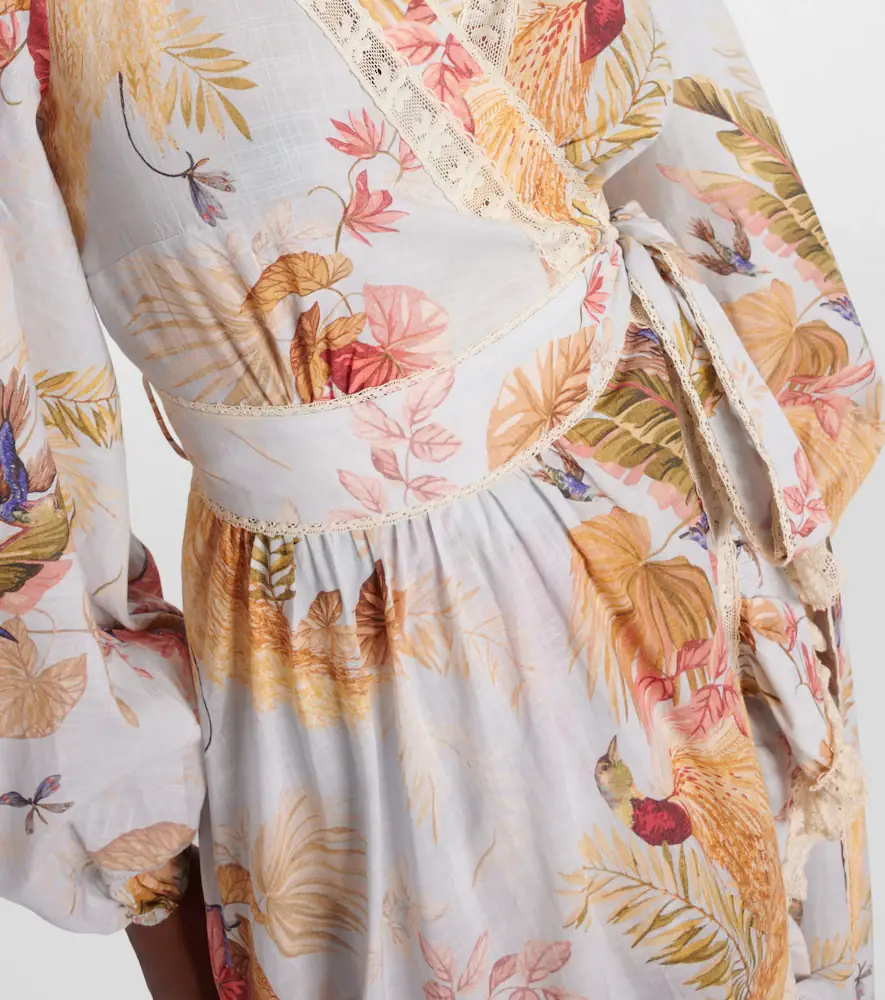 Zimmermann Ascension floral ruffled cotton midi dress | Thumbnail 4 Zimmermann Ascension floral ruffled cotton midi dress | Thumbnail 4