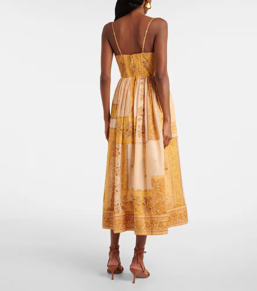 Zimmermann Lucky shirred cotton corset dress | Thumbnail 2 Zimmermann Lucky shirred cotton corset dress | Thumbnail 2