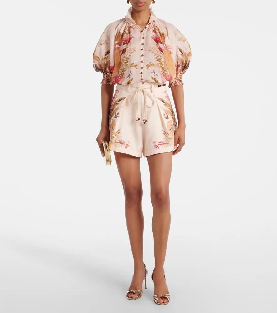 Zimmermann Ascension shirred floral blouse | Thumbnail 2 Zimmermann Ascension shirred floral blouse | Thumbnail 2