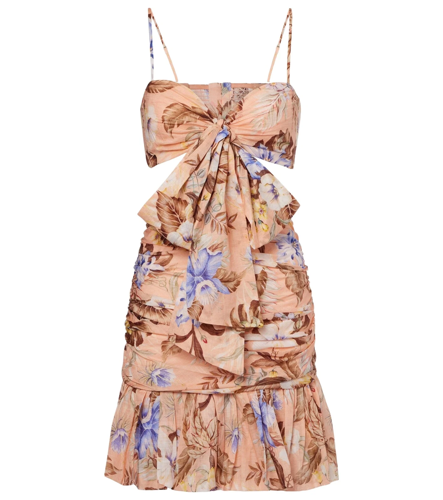 Zimmermann Coco floral cotton minidress