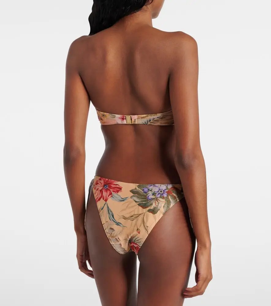 Zimmermann Coco bow-detail floral bikini bottoms | Thumbnail 2