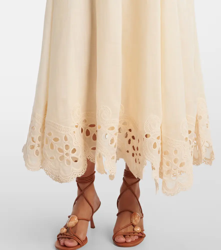 Zimmermann Coco embroidered ramie maxi dress | Thumbnail 5 Zimmermann Coco embroidered ramie maxi dress | Thumbnail 5