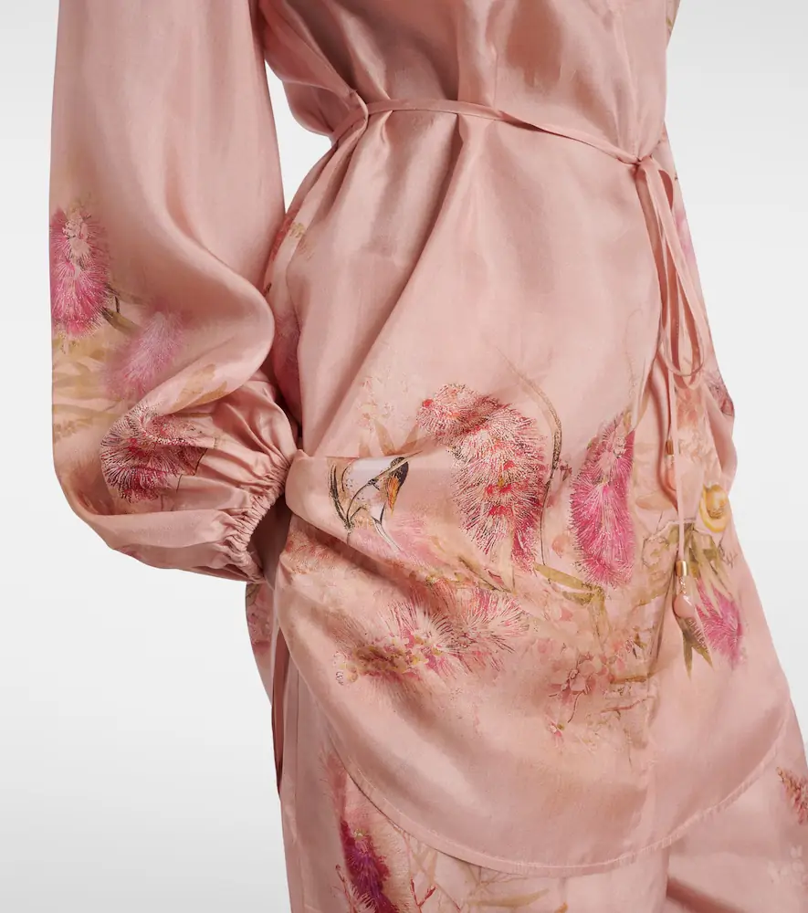 Zimmermann Cascadian floral silk tunic | Thumbnail 5