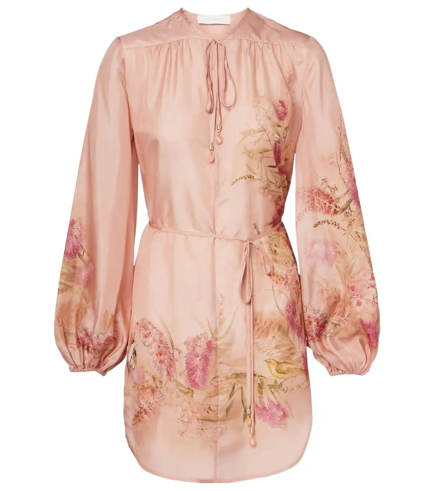 Zimmermann Cascadian floral silk tunic