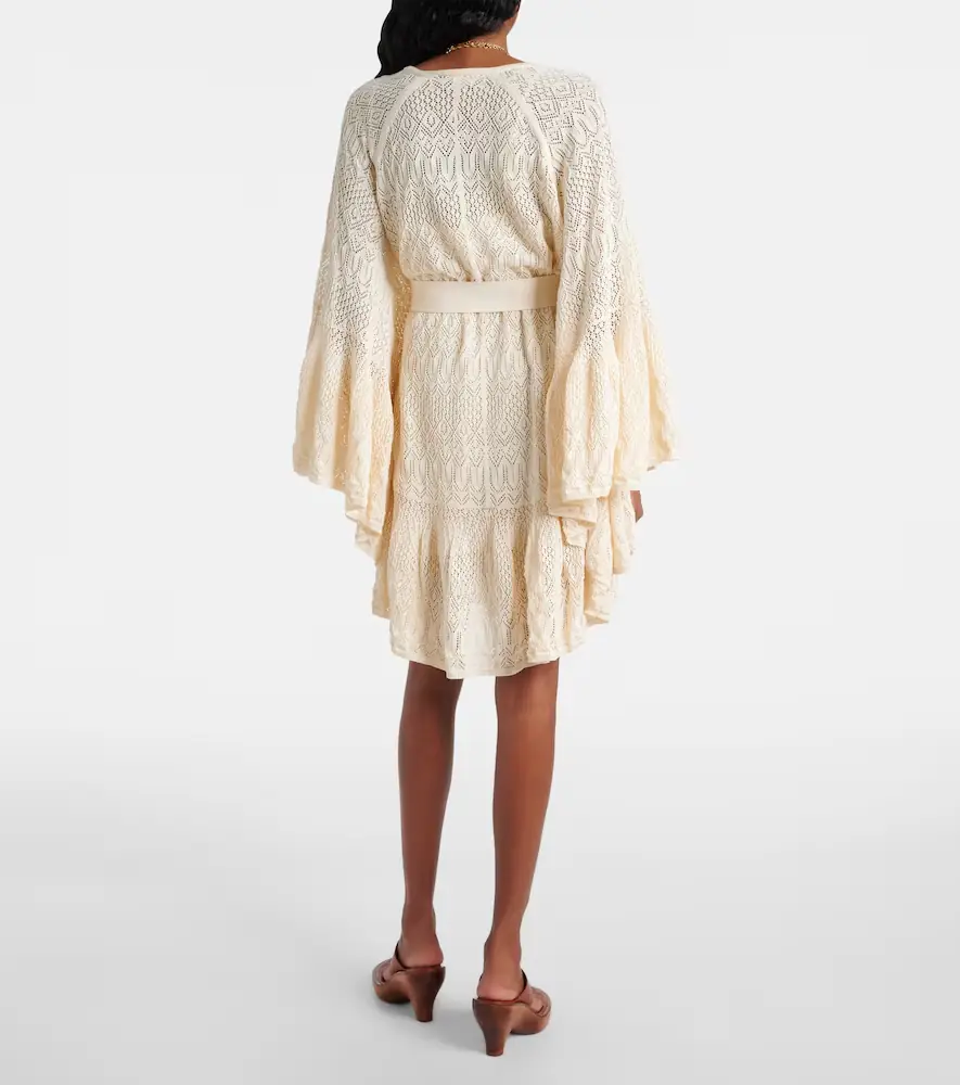 Zimmermann Coco gathered lace minidress | Thumbnail 3