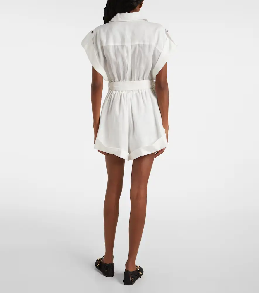 Zimmermann Linen playsuit | Thumbnail 5 Zimmermann Linen playsuit | Thumbnail 5