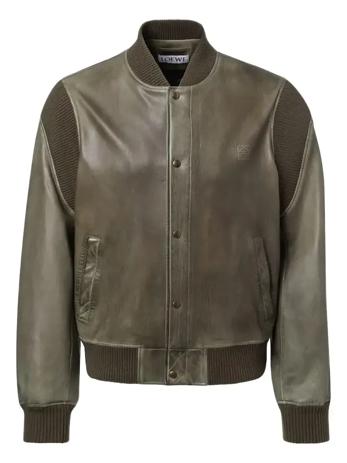 Loewe Leather bomber jacket
