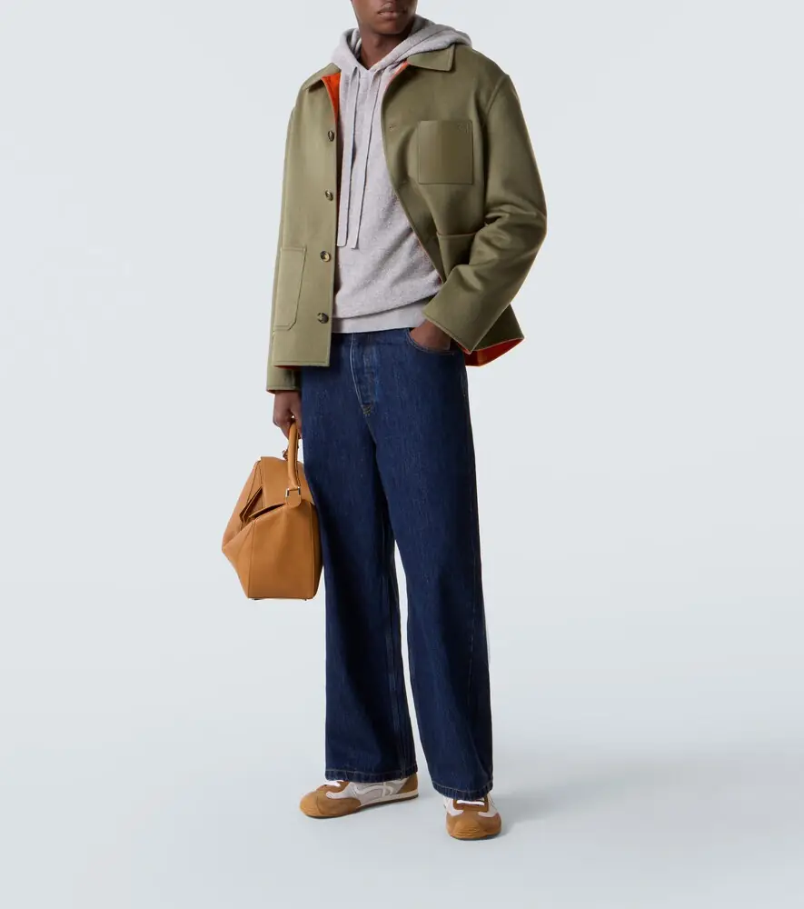 Loewe Anagram wool and cashmere jacket | Thumbnail 2 Loewe Anagram wool and cashmere jacket | Thumbnail 2