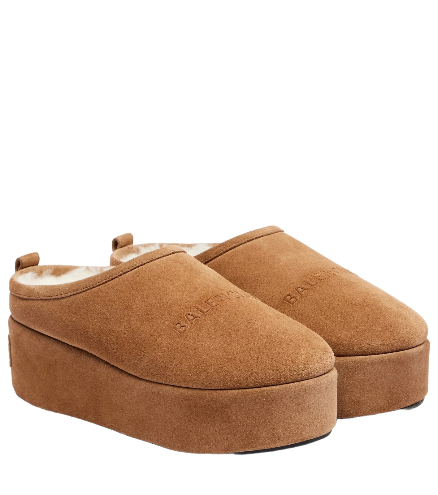 Alaska suede platform mules Alaska suede platform mules