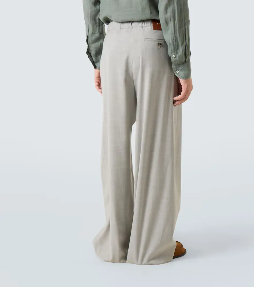 Loewe Wool wide-leg pants | Thumbnail 2 Loewe Wool wide-leg pants | Thumbnail 2